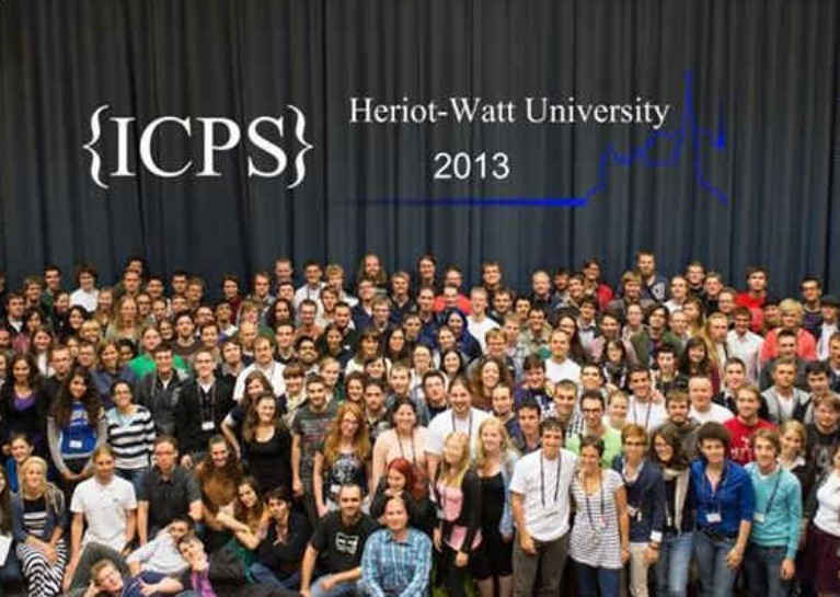 ICPS 2013, Edinburgh